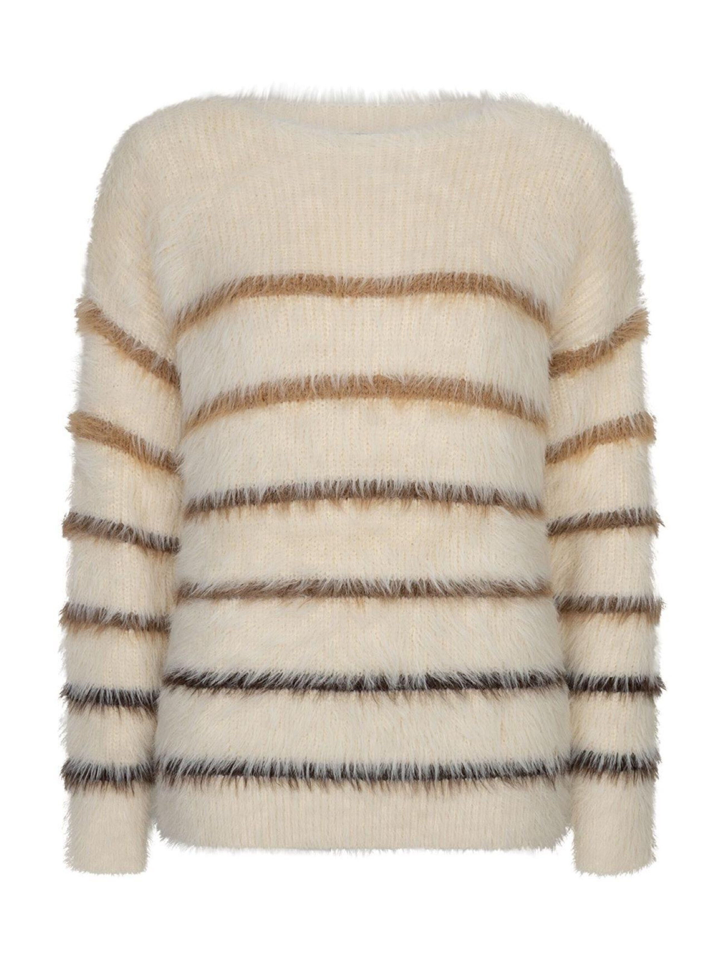 Red Button Sweater in M in Beige, Item view