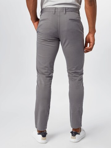 Coupe slim Pantalon chino 'Taber' BOSS en gris