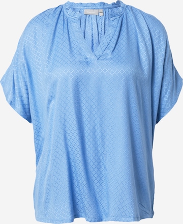 Fransa Blouse 'EMMA' in Blue: front