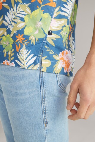 JOOP! Jeans Regular fit Button Up Shirt 'Hanes' in Blue