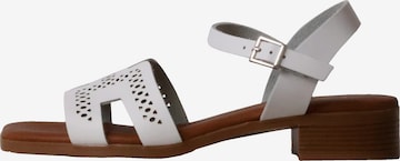 Oh my Sandals Sandale in Weiß: Vorderseite