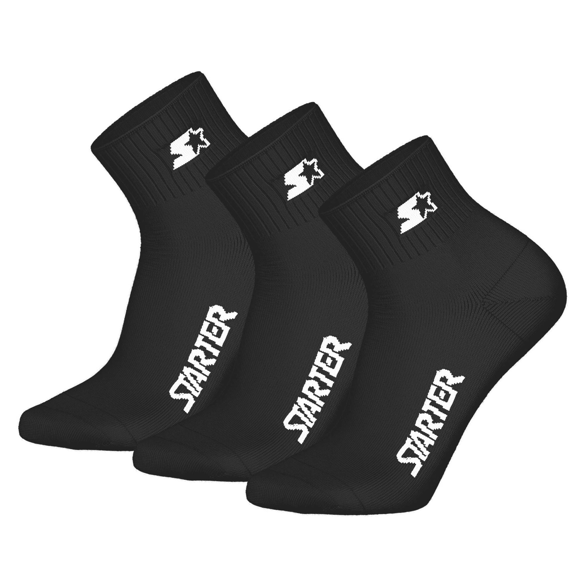 Starter Socks in Black: front