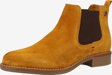 s.Oliver Chelsea Boots in Yellow: front