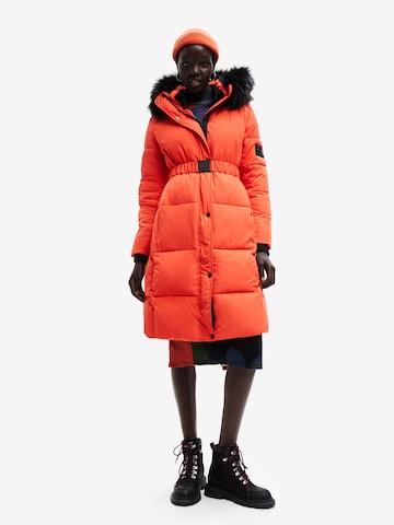 DesigualZimski kaput 'Noruega' - narančasta boja