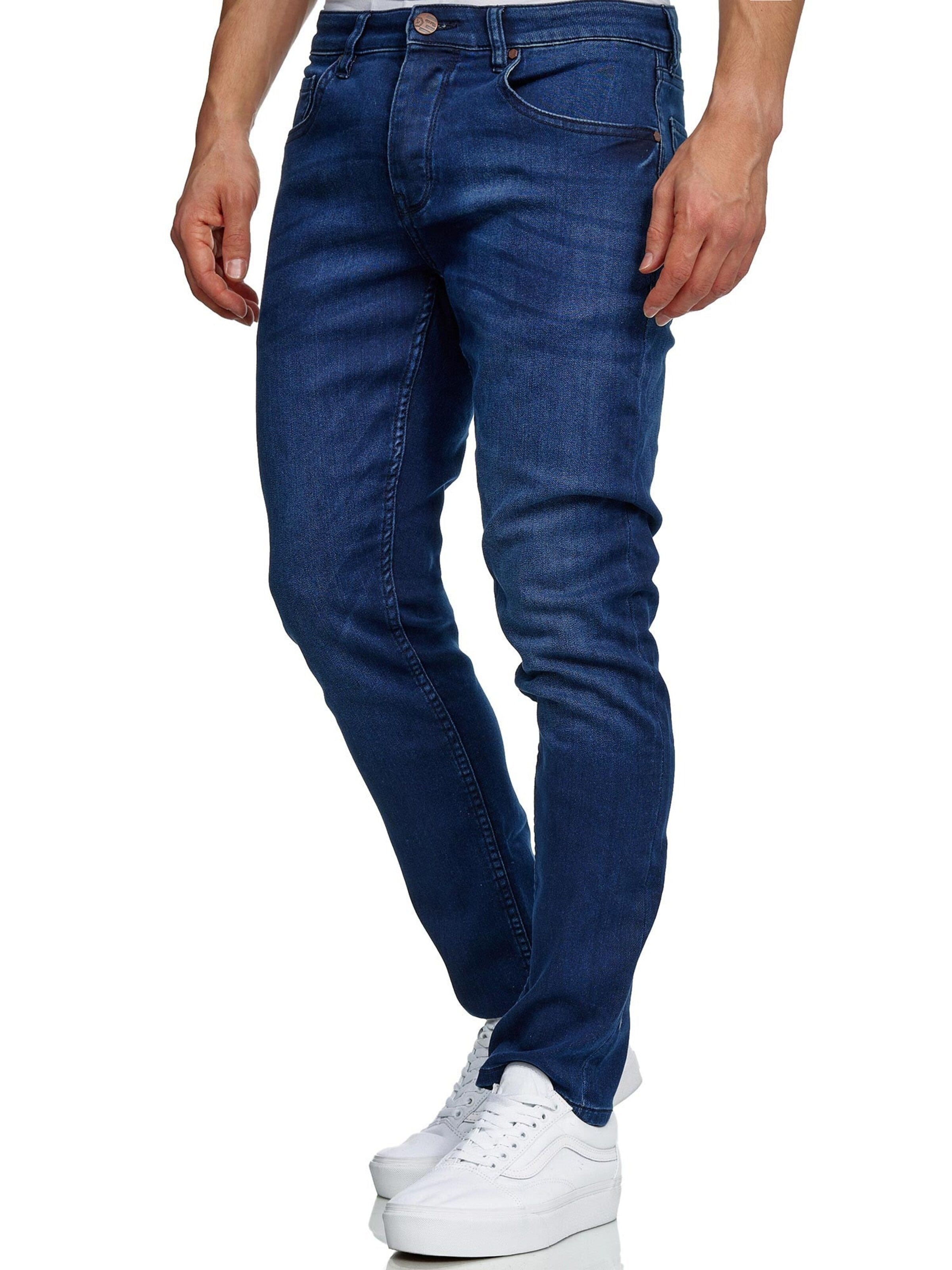 Tazzio Regular Jeans 'A106' in Blauw: voorkant