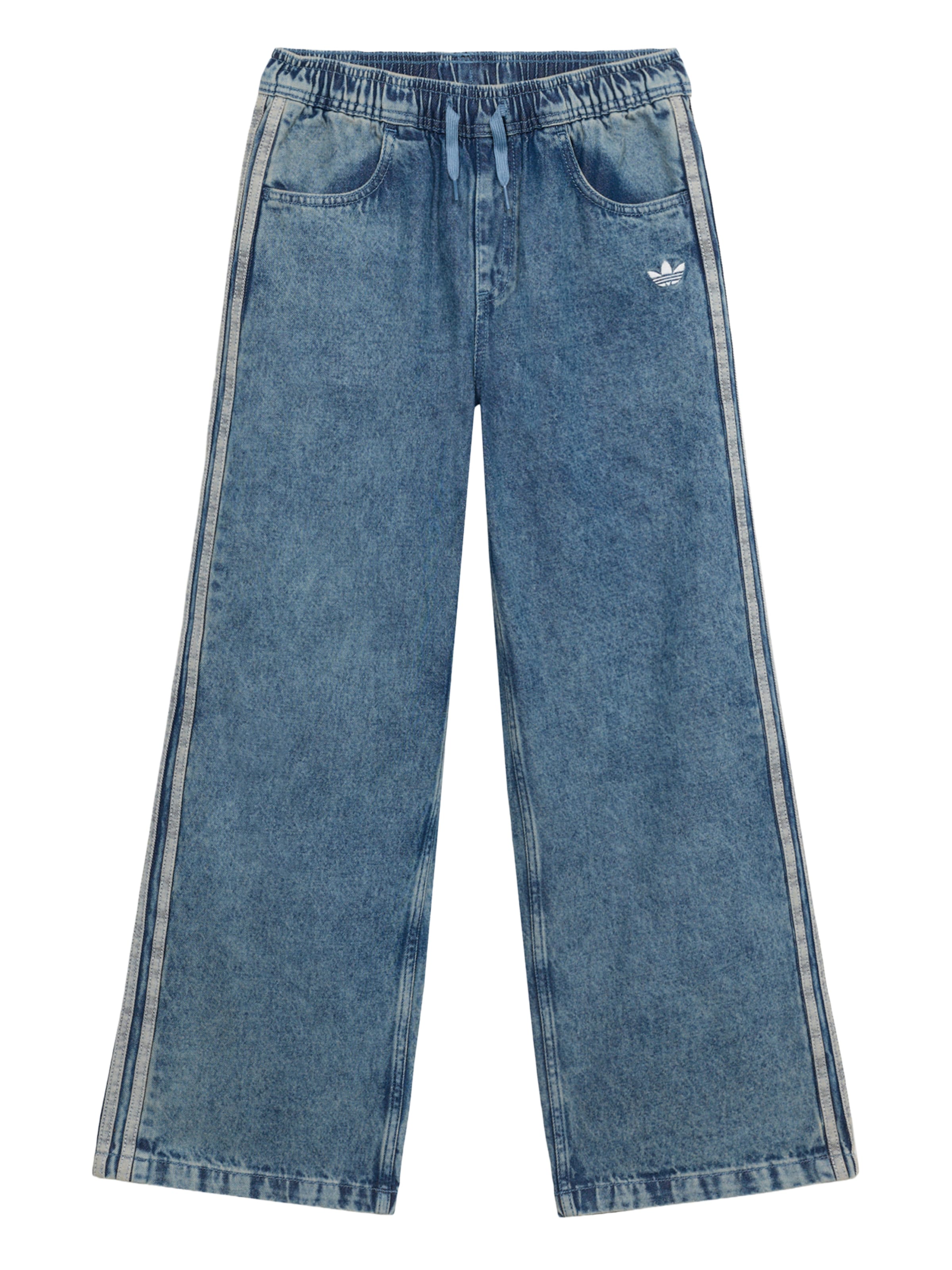 ADIDAS ORIGINALS Loosefit Jeans 'Firebird' in Blau: Vorderseite