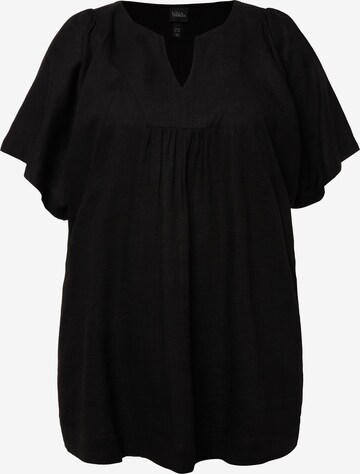 Ulla Popken Tunic in Black: front