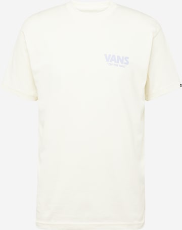 Tricou 'STAY COOL' de la VANS pe alb: față