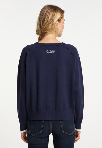 DreiMaster Maritim Pullover in Blau