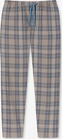 SCHIESSER Regular Pyjamahose ' Mix & Relax ' in Blau: predná strana