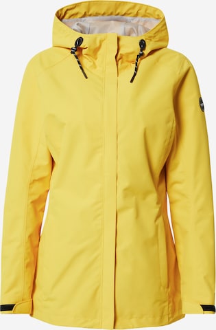 ICEPEAK Outdoor Jacket 'ADENAU' in Yellow: front