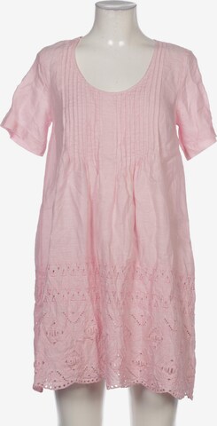 120% Lino Dress in XS in Pink: front
