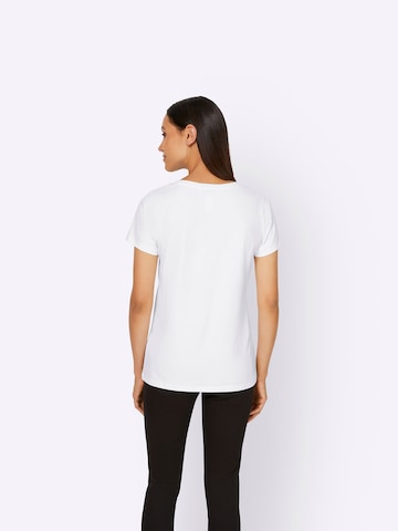 heine T-Shirt in Weiß