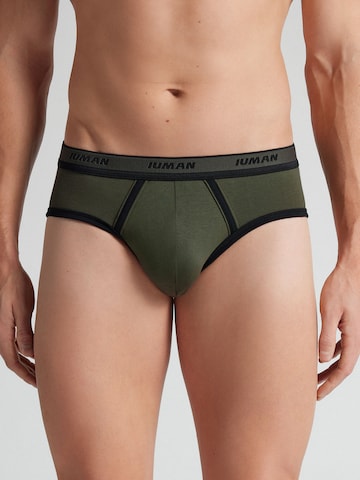 IUMAN Intimissimi Slip in Grün: Vorderseite