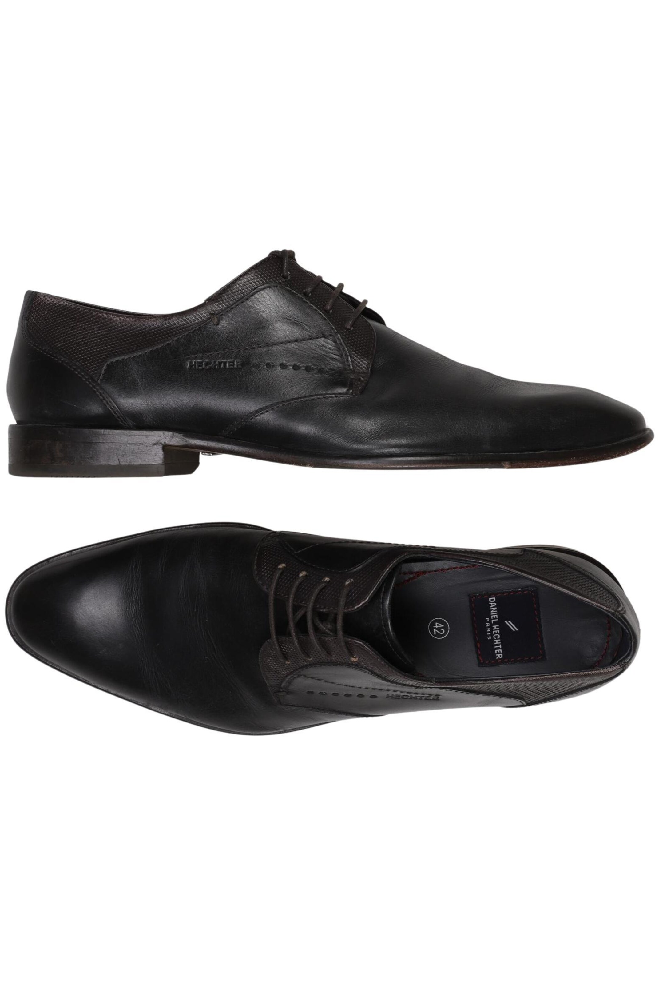 HECHTER PARIS Flats & Loafers in 42 in Black: front