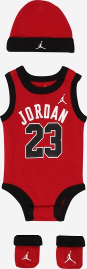 Jordan Set en rouge / noir / blanc, Vue avec produit