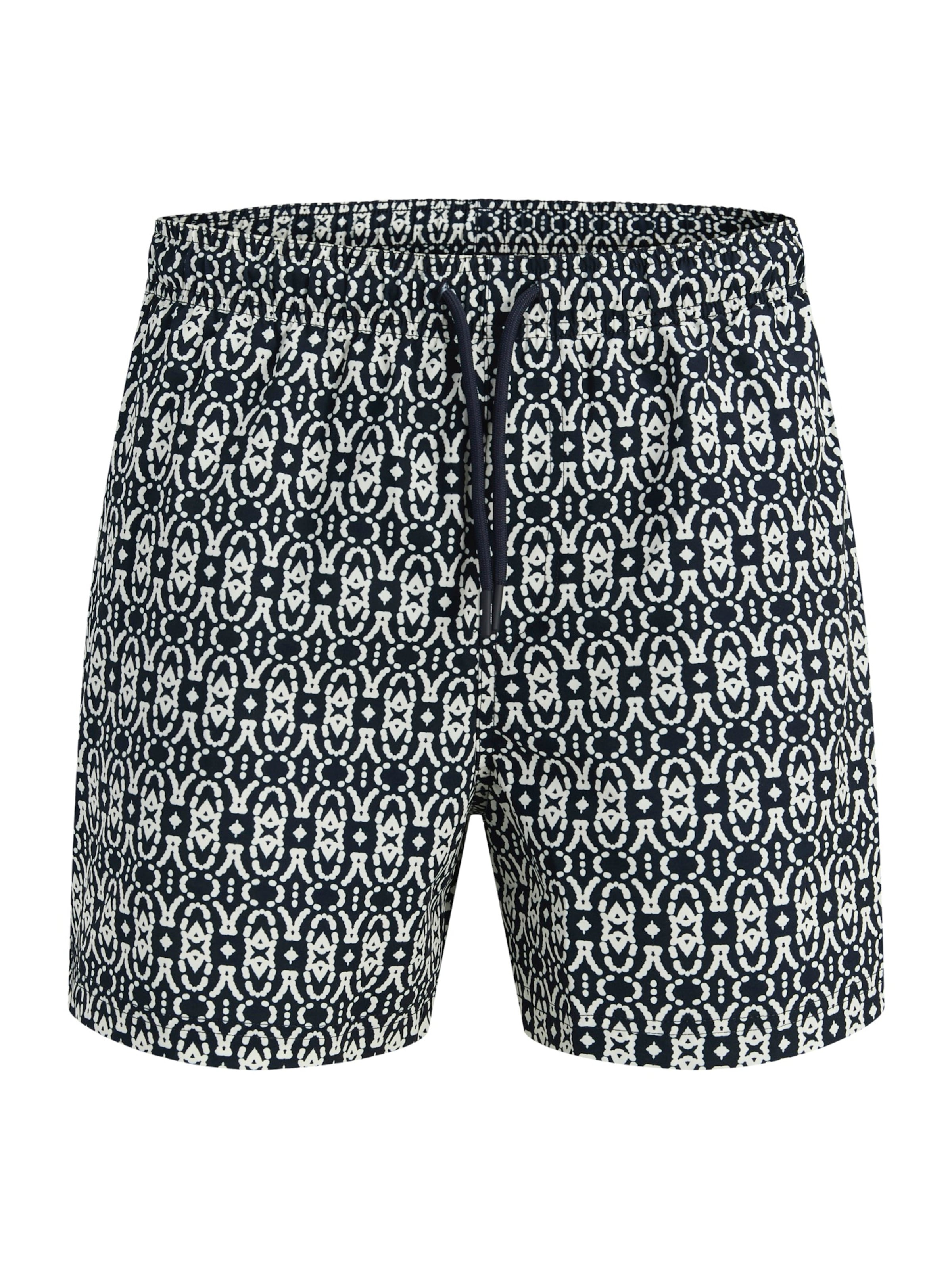Jack & Jones Plus - Bermudas 'JPSTMAUI' en azul: frente