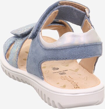 SUPERFIT - Sandalias 'Sparkle' en azul