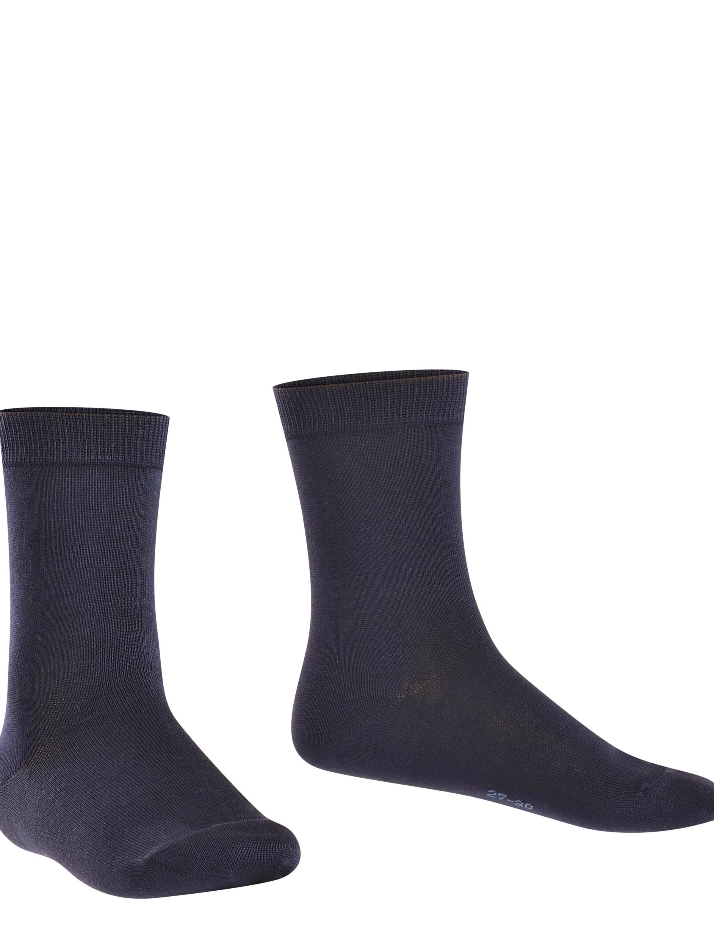 FALKE Socks 'Cotton Finesse' in Blue