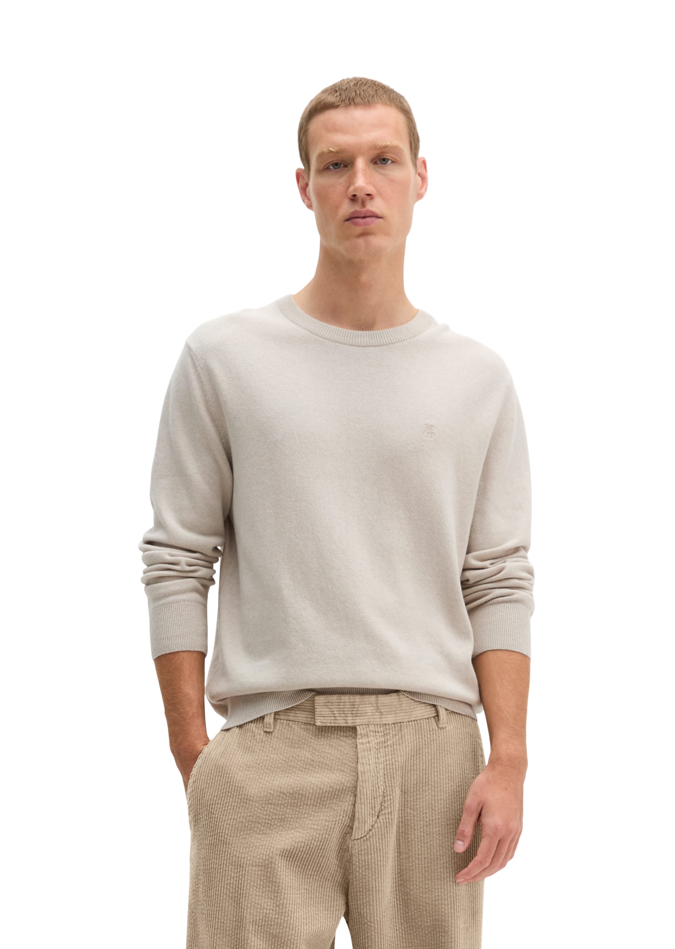 Marc O'Polo Pullover in Beige: Vorderseite