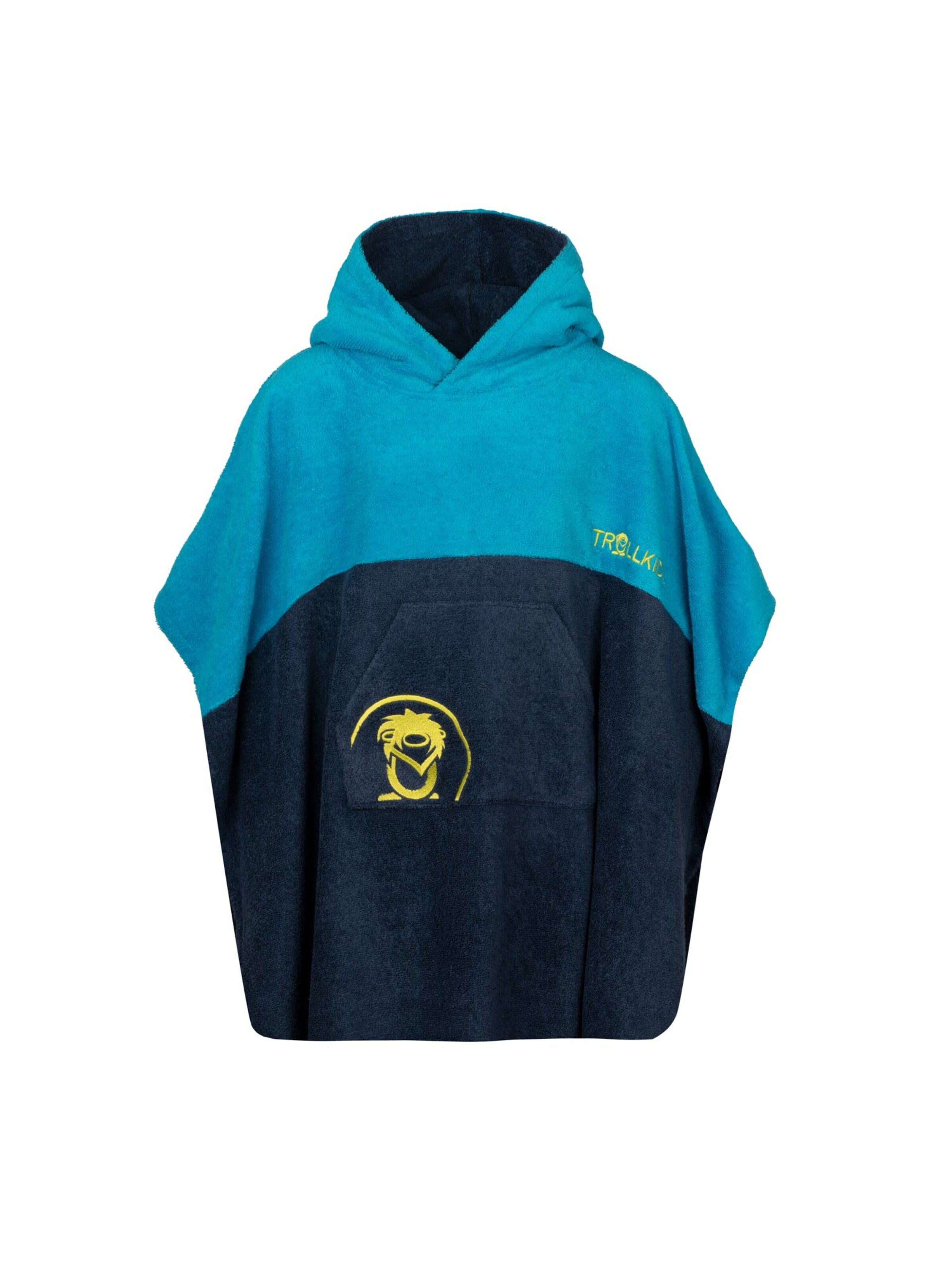 TROLLKIDS Bathrobe in Blue: front