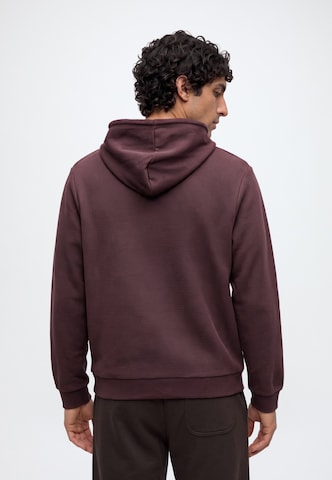 INDICODE JEANS Majica 'Zarside' | rjava barva: zadnja stran