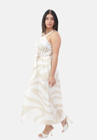 Elara Kleid in Beige