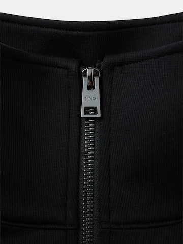 MANGO MAN Sweat jacket 'SOLLERZ' in Black