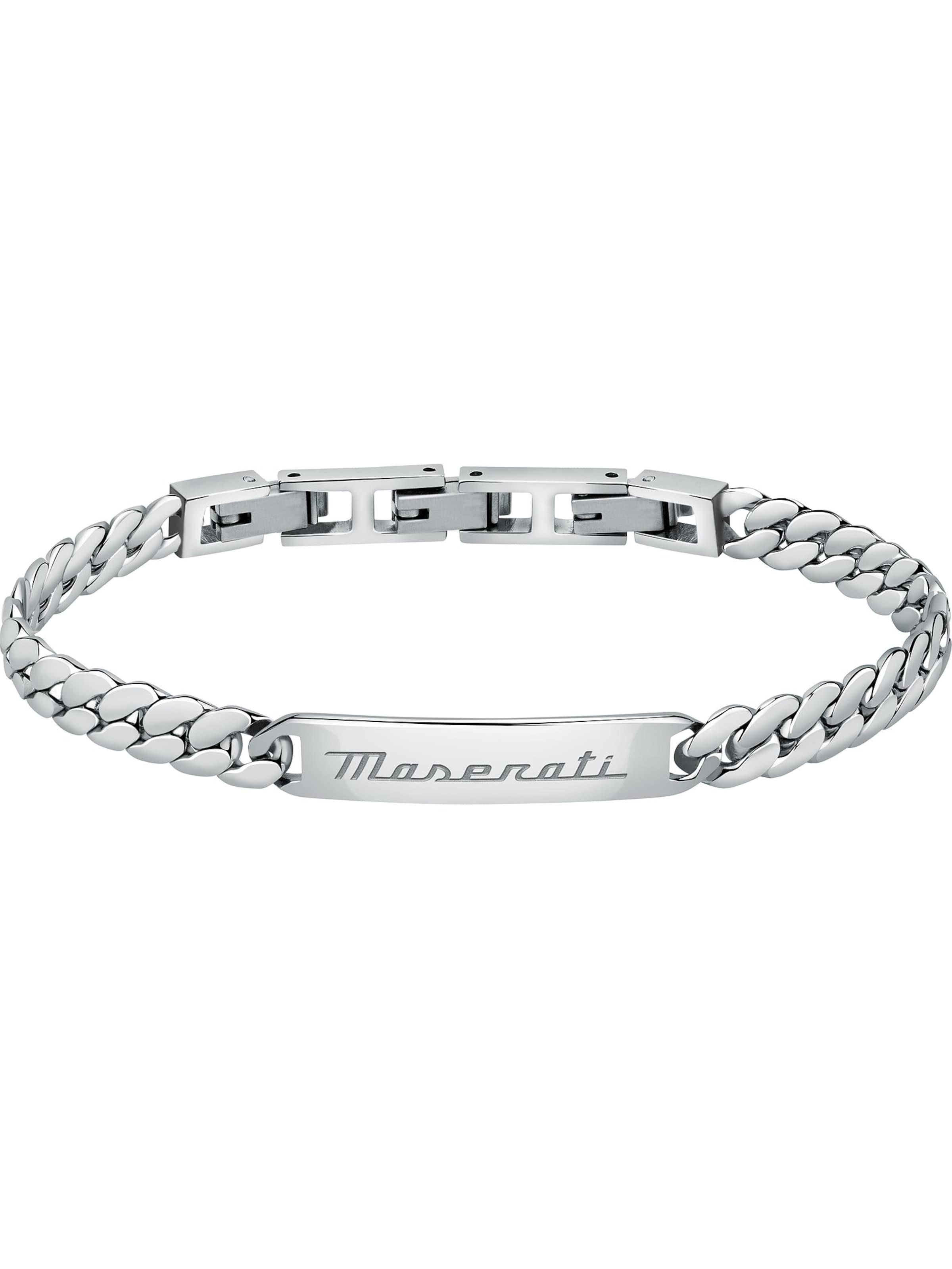 Maserati Armband in Silber: Vorderseite