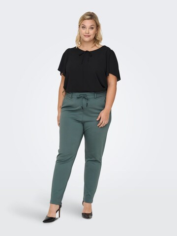 ONLY Carmakoma Tapered Broek in Groen