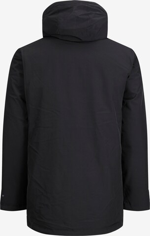 JACK & JONES Winter Parka 'Tiko' in Black