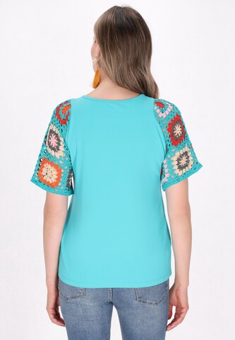 usha FESTIVAL - Camisa em azul