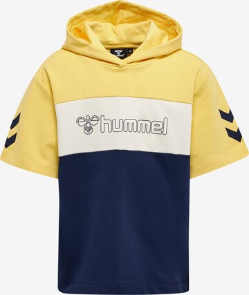 Hummel Sweatshirt in Yellow: front