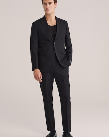 WE Fashion Slimfit Byxa i svart