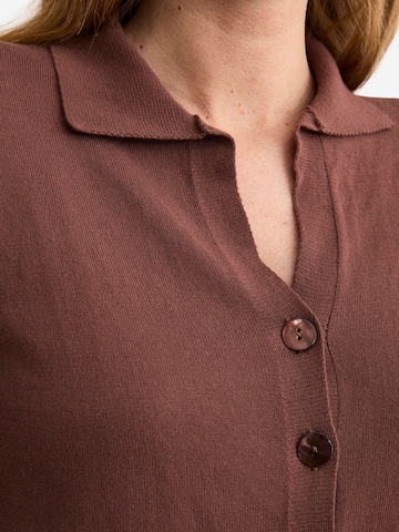 Il Lanificio Knit cardigan in Brown