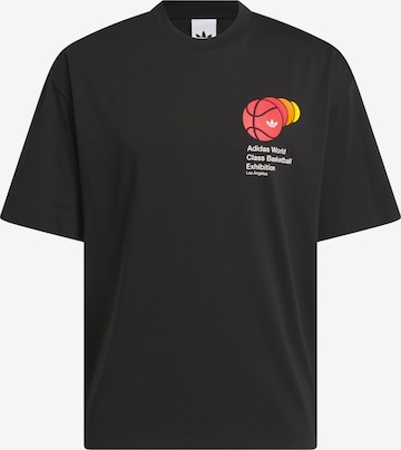 T-Shirt 'Weltklasse' ADIDAS ORIGINALS en noir : devant
