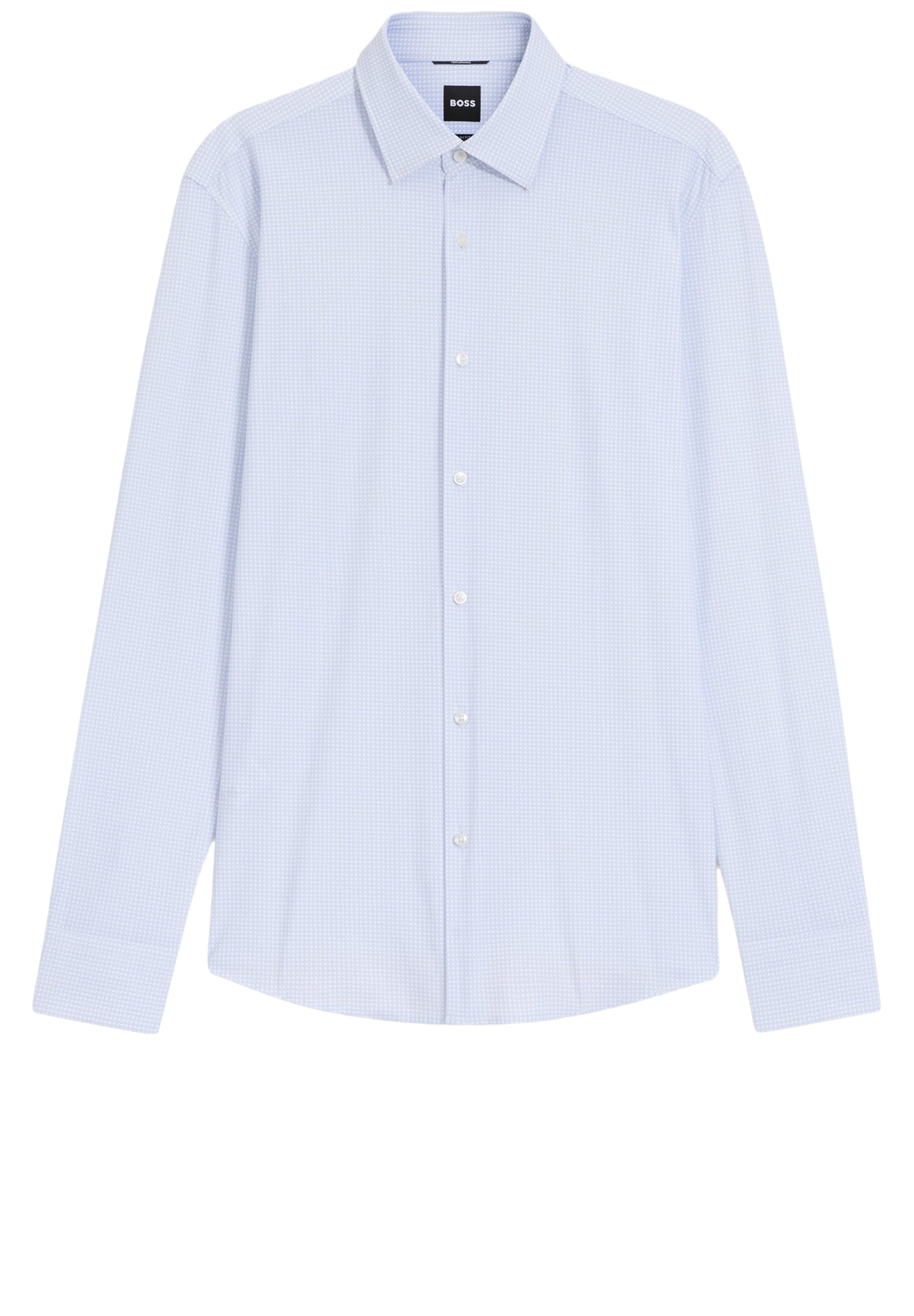 BOSS Button Up Shirt 'P-Hank' in Blue: front