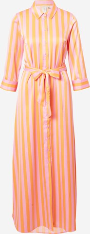 Y.A.S Платье-рубашка 'SIENNA' в Ярко-розовый: спереди