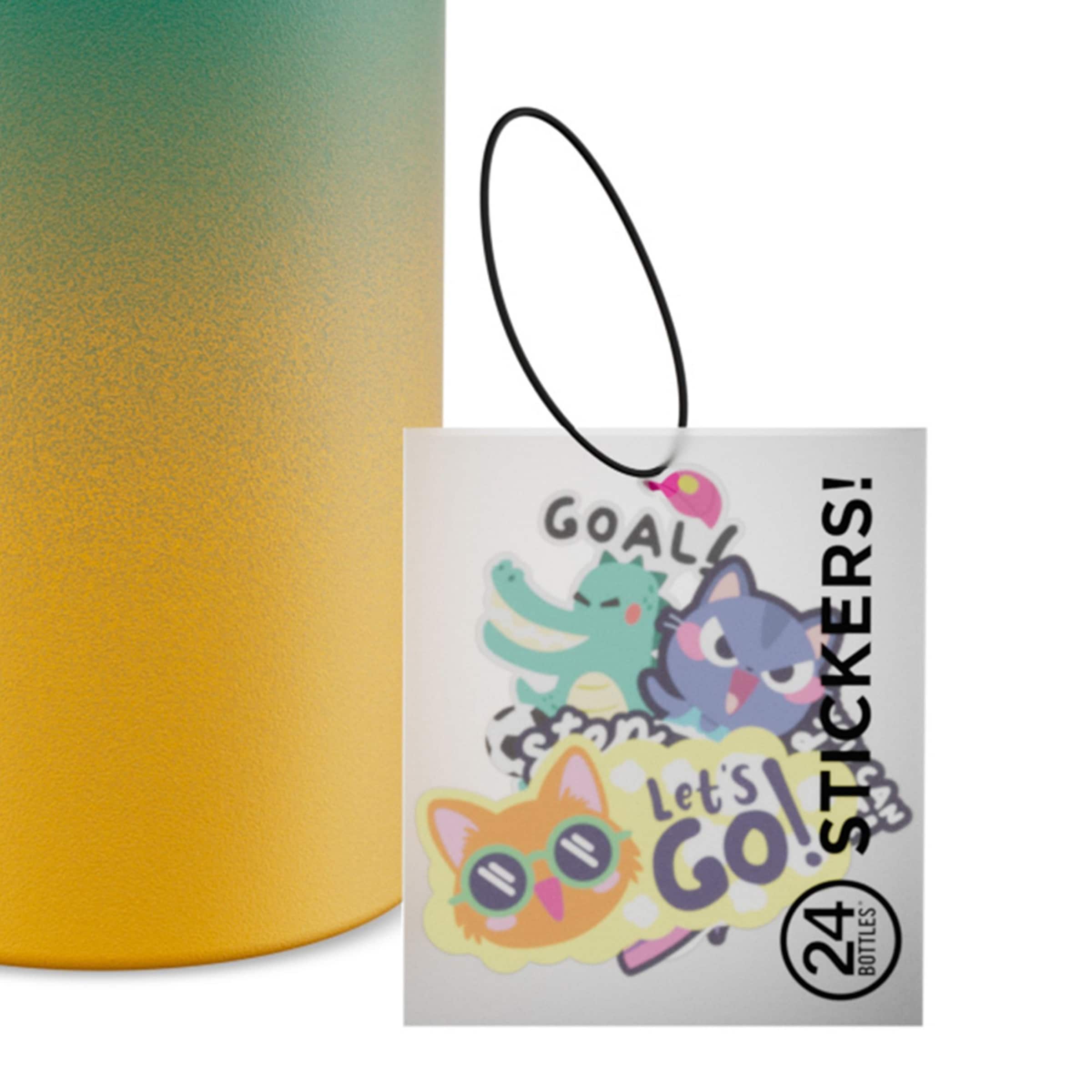 24Bottles Trinkflasche in Gelb