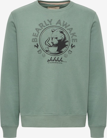 BLENDSweater majica 'BHIANTO' - zelena boja: prednji dio