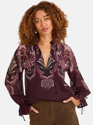 Chemisier love & roses en rouge : devant