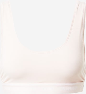 Calvin Klein Underwear - Soutien em rosa: frente