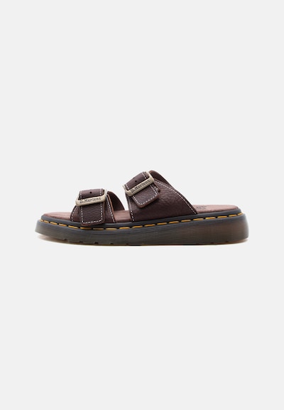 Dr. Martens Mule 'Josef' en brun foncé, Vue avec produit