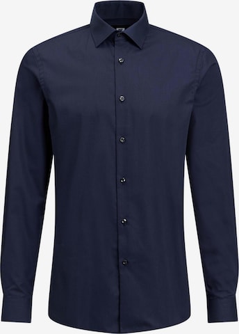 WE Fashion - Camisa de negocios en azul: frente