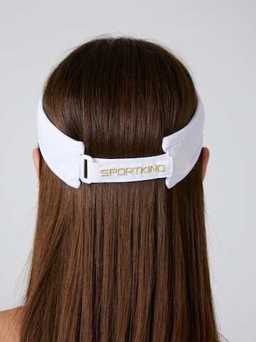 SPORTKIND Athletic Cap 'Sun Visor' in White