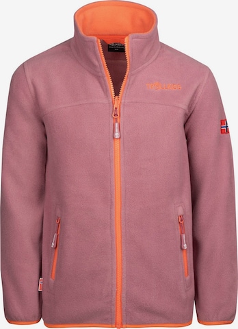 TROLLKIDS Fleecejacke in Lila: Vorderseite