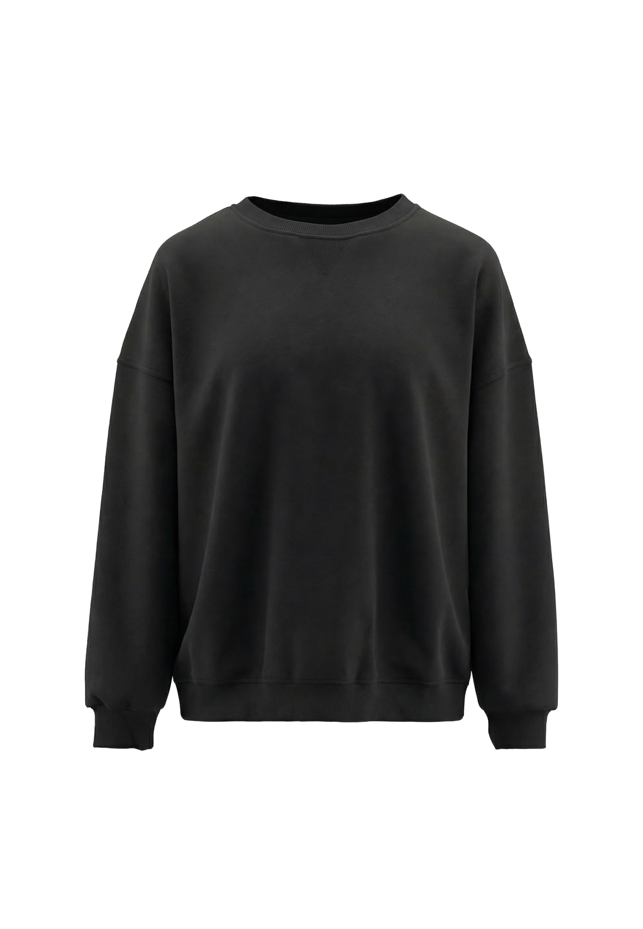 MYMO - Sudadera en negro: frente