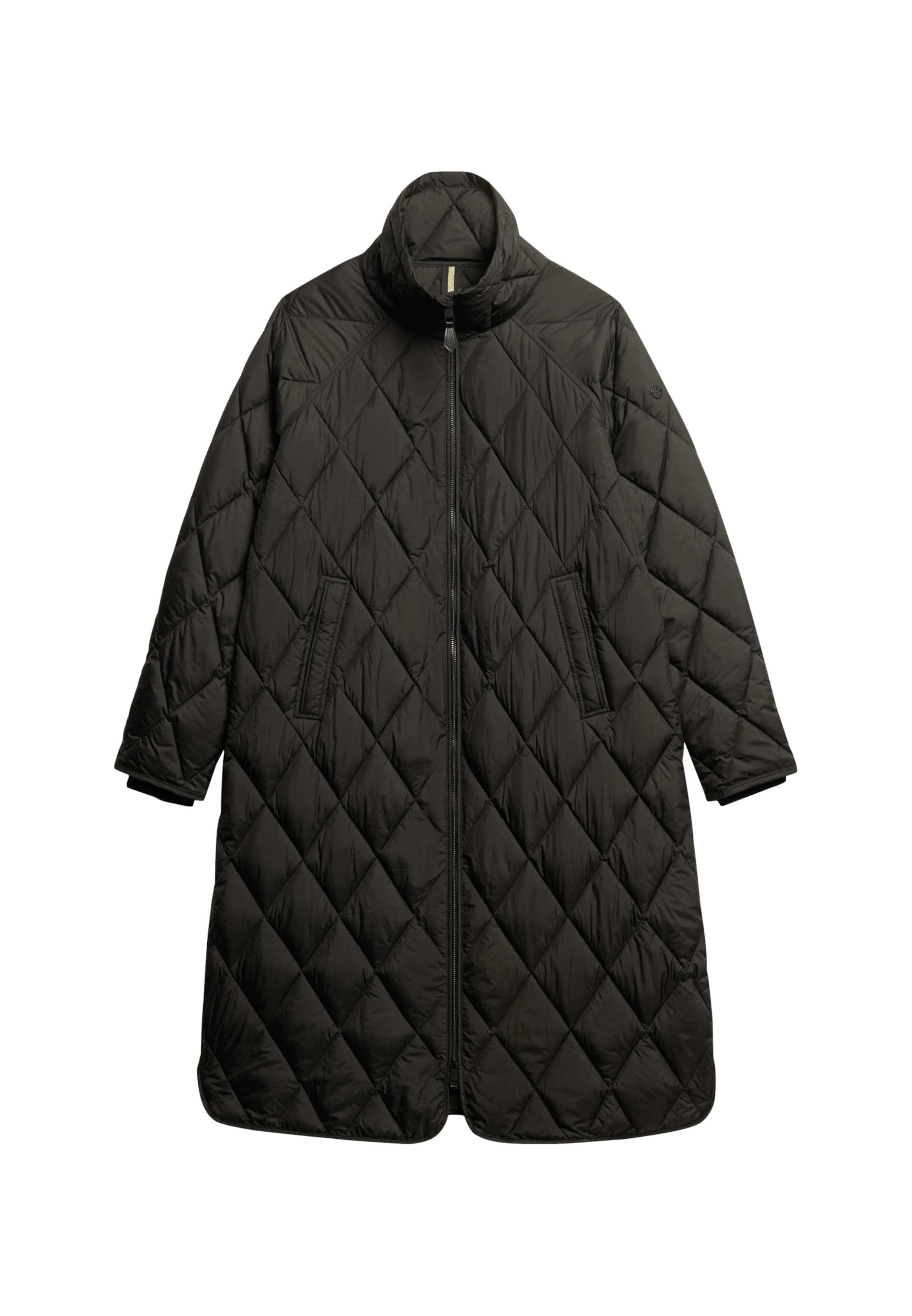 Superdry & Co Tussenmantel in Zwart: voorkant