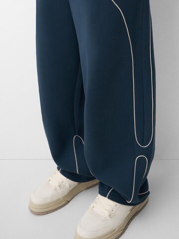 Loosefit Pantaloni di Bershka in blu