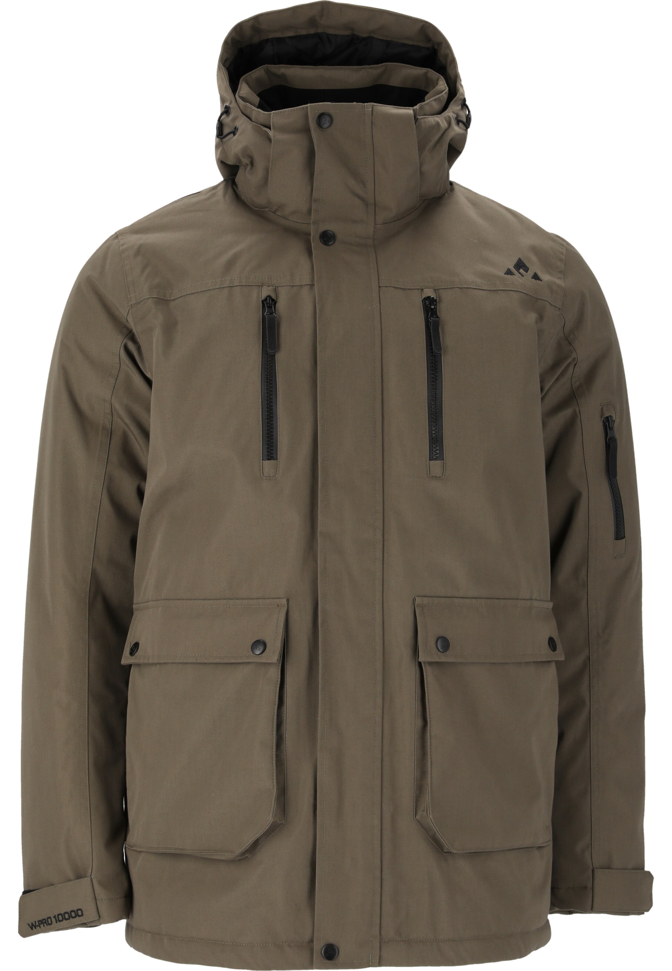 Whistler Outdoor jacket 'Wander' in Green: front